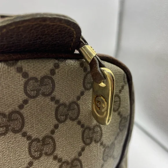 Gucci PVC Sherry Line Boston Handbag - Picture 10 of 15